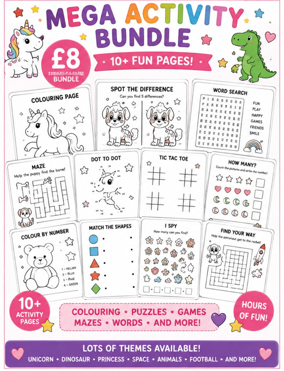 Mega activity bundle