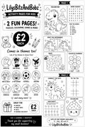 Kids activity pages